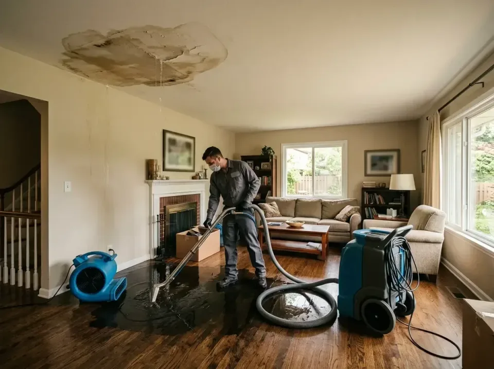 attic-pipe-burst-ceiling-drip-008 — frequently asked questions, Water Damage Restoration & Carpet Care in Muncie, IN
